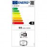 TV Crown 43FB12AWF, 43", 109cm, FULL HD 1920x1080, Class G, Android, Wi-Fi, λειτουργία PVR, Μαύρο