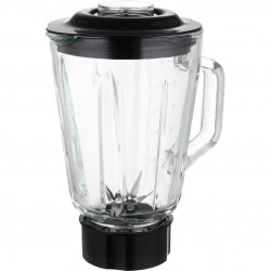 Μπλέντερ Laretti LR-FP7325, 500W, 1.5 l, Ανοξείδωτες λεπίδες, 2 ταχύτητες + παλμός, Μηχανισμός κλειδώματος, Μαύρο