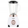 Μπλέντερ Laretti LR-FP7310, 500W, 1.5 l, Ανοξείδωτες λεπίδες, 2 ταχύτητες + παλμός, Μηχανισμός κλειδώματος, Λευκό