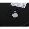 Saturn ST-PS0287, Μέχρι 150 κιλά, Οθόνη LCD, Kg/Lb, Δείκτες μπαταρίας και υπερφόρτωσης, Μετριασμένο γυαλί, Μαύρο/μωβ