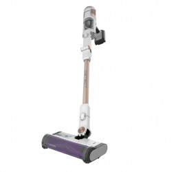 Σκούπα όρθια Shark IW3612EU, 240W, 0.42 l, 3 ρυθμίσεις, Αόρατοι αισθητήρες ανίχνευσης ρύπων, Σφραγίδα κατά των αλλεργιογόνων, LED, Λευκό/χρυσό