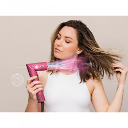 Shark FlexStyle HD440BPEU 2in1 Συσκευή γενικής χρήσης για στέγνωμα και μπούκλες, 1400W, 3 επίπεδα ισχύος, 3 επίπεδα θερμότητας, τεχνολογία Coanda, ιονισμός, 5 εξαρτήματα, ροζ