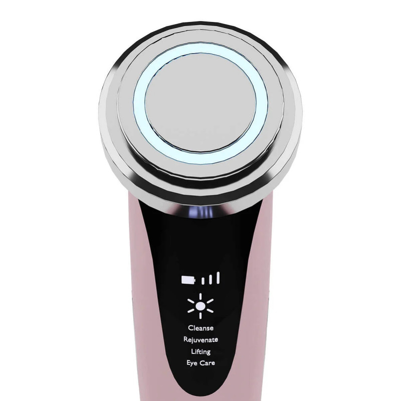 Beautifly B-Glossy Blush μη επεμβατική συσκευή μεσοθεραπείας, Διέγερση του κυτταρικού μεταβολισμού, Φωτοθεραπεία και ιονοθεραπεία, Μειώνει τις ρυτίδες και τα σημάδια ακμής, Ροζ