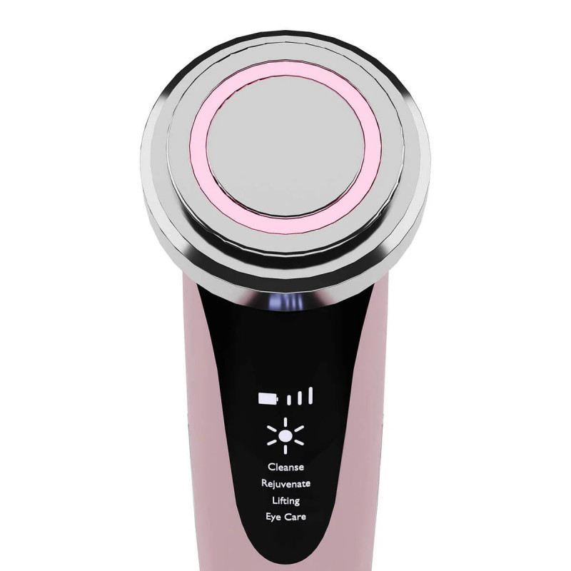 Beautifly B-Glossy Blush μη επεμβατική συσκευή μεσοθεραπείας, Διέγερση του κυτταρικού μεταβολισμού, Φωτοθεραπεία και ιονοθεραπεία, Μειώνει τις ρυτίδες και τα σημάδια ακμής, Ροζ