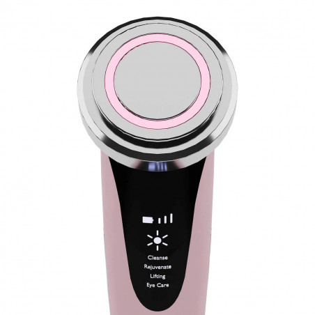 Beautifly B-Glossy Blush μη επεμβατική συσκευή μεσοθεραπείας, Διέγερση του κυτταρικού μεταβολισμού, Φωτοθεραπεία και ιονοθεραπεία, Μειώνει τις ρυτίδες και τα σημάδια ακμής, Ροζ