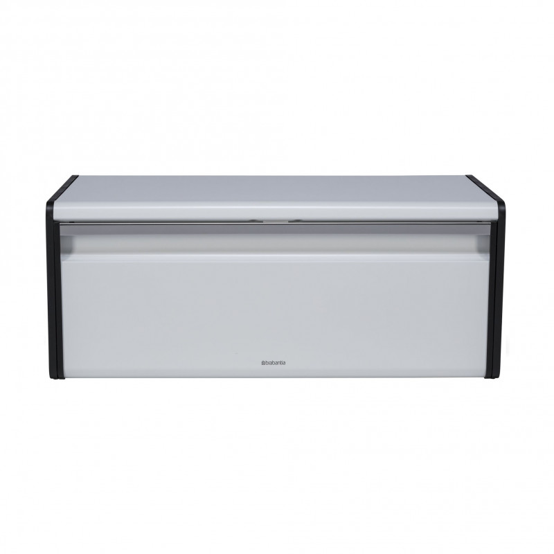 Κουτί ψωμιού Brabantia Fall Front 1003246, 18 l, 46,5x25 cm, Επιτοίχια τοποθέτηση, χωρίς δακτυλικά αποτυπώματα, Λευκό