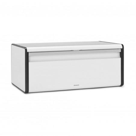 Κουτί ψωμιού Brabantia Fall Front 1003246, 18 l, 46,5x25 cm, Επιτοίχια τοποθέτηση, χωρίς δακτυλικά αποτυπώματα, Λευκό