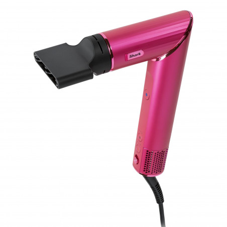 Shark FlexStyle HD440BPEU 2in1 Συσκευή γενικής χρήσης για στέγνωμα και μπούκλες, 1400W, 3 επίπεδα ισχύος, 3 επίπεδα θερμότητας, τεχνολογία Coanda, ιονισμός, 5 εξαρτήματα, ροζ