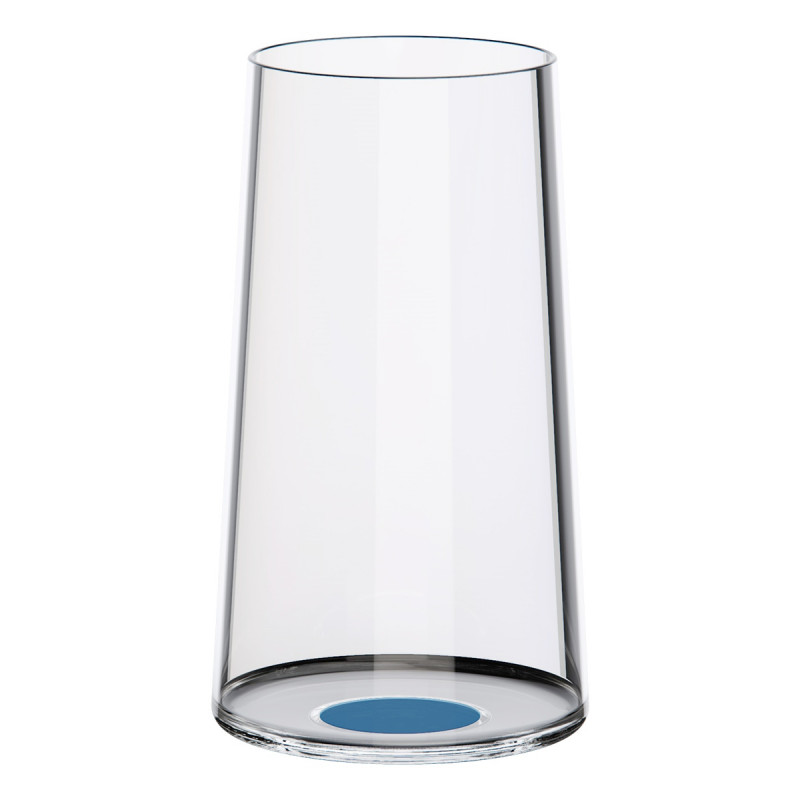 Σετ 2 κρυστάλλινων ποτηριών σαμπάνιας Trebonn SplitGlass 2025132, 320 ml, Ø7.8x12.5 cm, Modular system, Μπλε