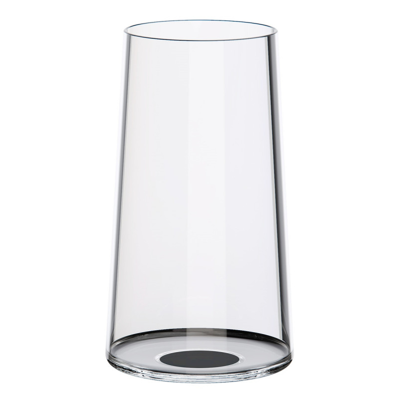 Σετ 2 κρυστάλλινων ποτηριών σαμπάνιας Trebonn SplitGlass 2025130, 320 ml, Ø7.8x12.5 cm, Modular system, Μαύρο