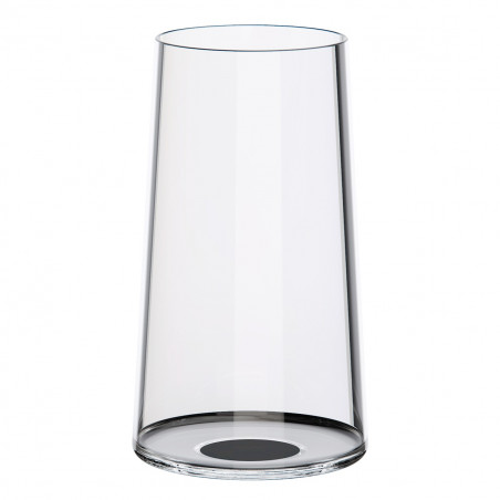 Σετ 2 κρυστάλλινων ποτηριών σαμπάνιας Trebonn SplitGlass 2025130, 320 ml, Ø7.8x12.5 cm, Modular system, Μαύρο