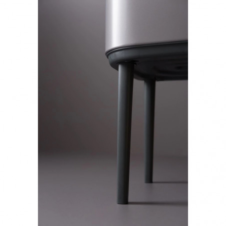 Κάδος Brabantia Bo Touch 651113, 11+23 l, Ομαλό και αθόρυβο άνοιγμα, Μεγάλο άνοιγμα, Γκρι