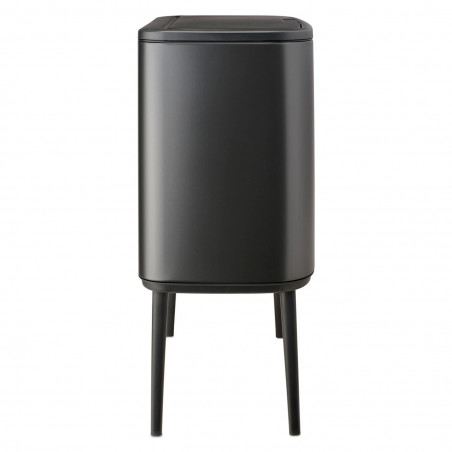 Κάδος Brabantia Bo Touch 1008855, 11+23 l, Ομαλό και αθόρυβο άνοιγμα, Μεγάλο άνοιγμα, Σκούρο γκρι