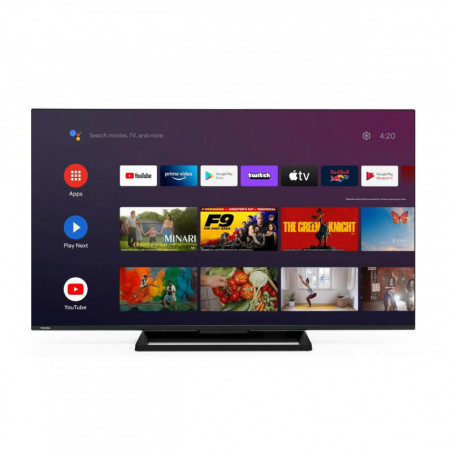 Τηλεόραση Toshiba 50UA3E63DG, 50", 126cm, UHD-4K 3840x2160, Class E, Android, Dolby Vision, TRU Flow, Μαύρο