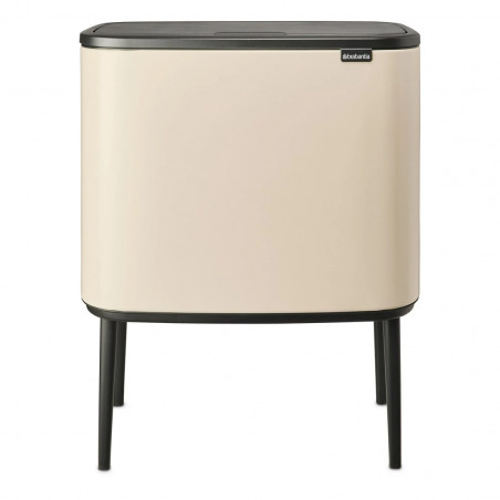 Brabantia Bo Touch 1005547, 11+23 l, Ομαλός και αθόρυβος βρασμός, άνοιγμα Golam, Μπεζ