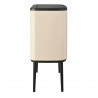Brabantia Bo Touch 1005547, 11+23 l, Ομαλός και αθόρυβος βρασμός, άνοιγμα Golam, Μπεζ