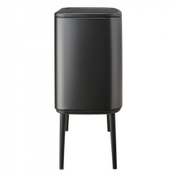 Κάδος Brabantia Bo Touch 1008854, 36 L, Ομαλό και αθόρυβο άνοιγμα, Μεγάλο άνοιγμα, Σκούρο γκρι