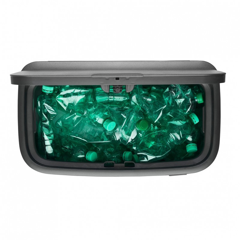 Κάδος Brabantia Bo Touch 1003213, 36 L, Ομαλό και αθόρυβο άνοιγμα, Μεγάλο άνοιγμα, Μεταλλικό χρυσό