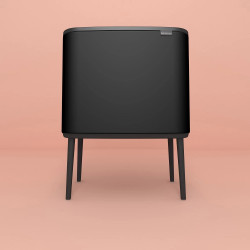 Brabantia Bo Touch 651106 36 λίτρων boklok, 36 λίτρων, Ομαλή και αθόρυβη ζυθοποίηση, Άνοιγμα Golam, Μαύρο