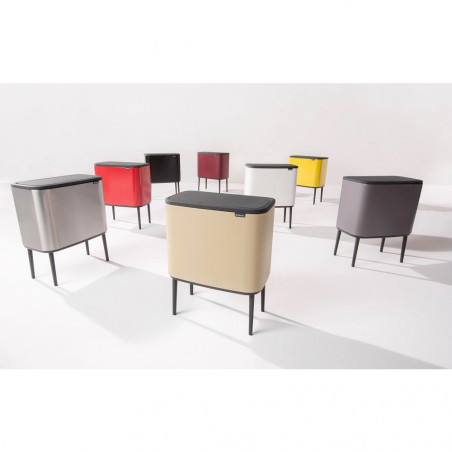 Brabantia Bo Touch 651106 36 λίτρων boklok, 36 λίτρων, Ομαλή και αθόρυβη ζυθοποίηση, Άνοιγμα Golam, Μαύρο