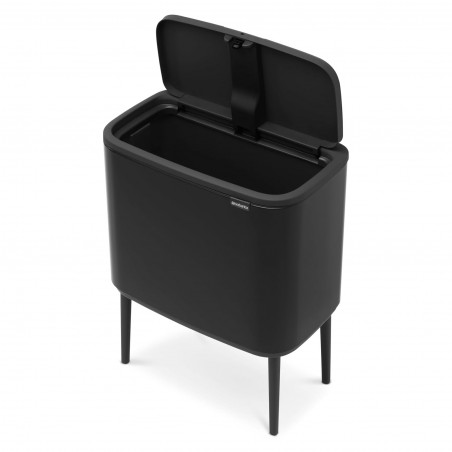 Brabantia Bo Touch 651106 36 λίτρων boklok, 36 λίτρων, Ομαλή και αθόρυβη ζυθοποίηση, Άνοιγμα Golam, Μαύρο