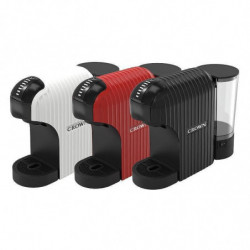 Μηχανή εσπρέσο 7σε1 Crown CCM-1532R, 20 bar, 0,9 l, 7 προσαρμογείς, ενδείξεις LED, έλεγχος μήκους καφέ, κόκκινο/μαύρο