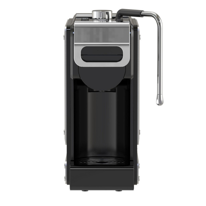 Μηχανή Espreso για mliano cafe και κάψουλες 8in1 Oliver Voltz OV51171N8M, 1450W, 1 λίτρο, 5 προσαρμογείς, 19 bar, Cernen