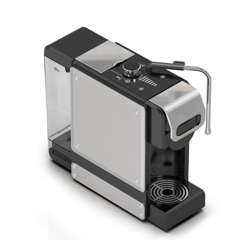 Μηχανή Espreso για mliano cafe και κάψουλες 8in1 Oliver Voltz OV51171N8M, 1450W, 1 λίτρο, 5 προσαρμογείς, 19 bar, Cernen