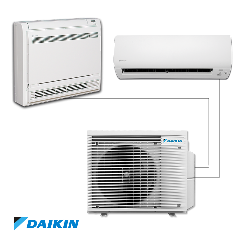 Εξωτερική μονάδα Daikin 2MXM50A, 18000 BTU, 35 m2, R-32, Λευκό