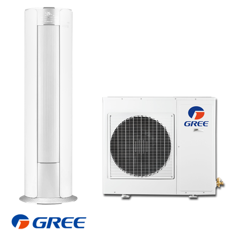 Κλιματιστικό στήλης Gree GVH24AK-K3DNC8A, 24000 BTU, 54 m2, A++/A+, WI-Fi, R-410A, Λευκό
