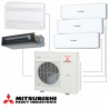 Εξωτερική μονάδα Mitsubishi Heavy Industries SCM100ZS-W, 34000 BTU, 74 m2, A/A+, R-32, Λευκό