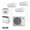 Εξωτερική μονάδα AUX AM5-H42/4DR3, 42000 BTU, 80 m2, A++/A+, R-32, Λευκό