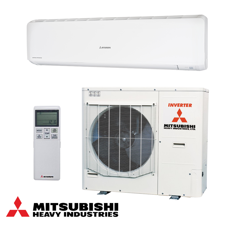 Inverter κλιματιστικό Mitsubishi Heavy Industries SRK100ZR-W/FDC100VNP, 34000 BTU, 69 m2, A++/A+, R-32, Λευκό