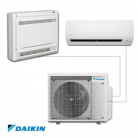 Εξωτερική μονάδα του συστήματος Daikin 2MXM68A9 multi-split, 23000 BTU, 53 m2, A+++, R-32, Μέχρι 2 εσωτερικές μονάδες, Λευκό
