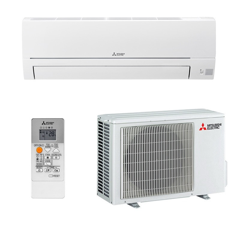 Κλιματιστικό Inverter Mitsubishi Electric MSZ-HR35VF/MUZ-HR35VF, 12000 BTU, 23 m2, A++/A+, Silver ions, R-32, Λευκό
