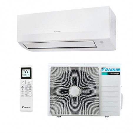 Κλιματιστικό Inverter Daikin Sensira FTXC71E + RXC71E, 24000 BTU, 50 m2, A, Wi-Fi, R-32, Λευκό