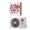 Κλιματιστικό Inverter LG Gallery Special A12GA1.NSE + A12GA1.U18, 12000 BTU, 26 m2, A++, R-32, Λευκό/Πολύχρωμο