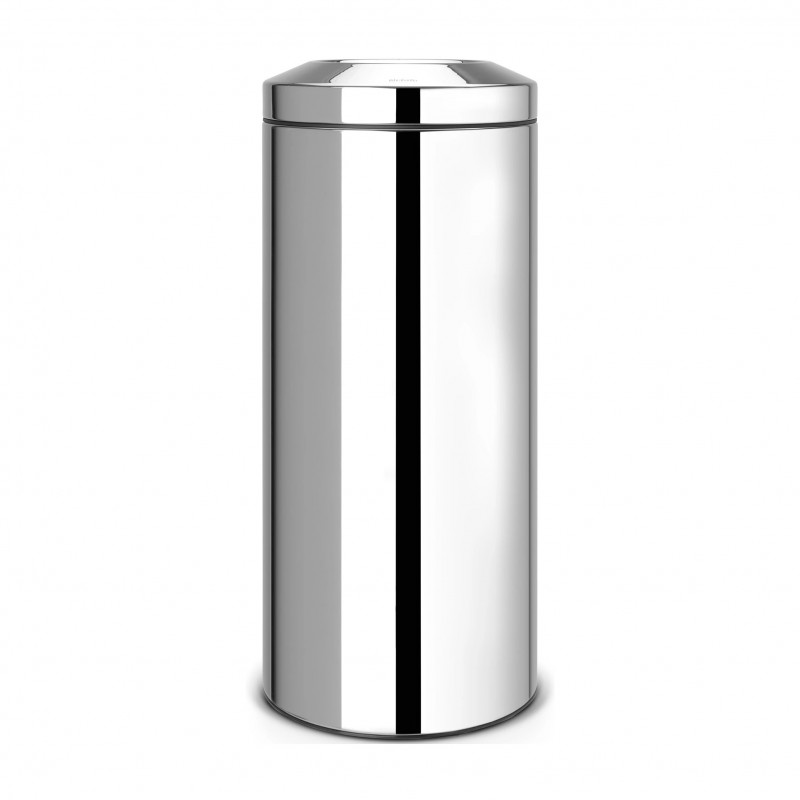 Κάδος Brabantia Flame Guard 647074, 30 l, Πυράντοχος, Μεταλλικός εσωτερικός κάδος, Inox, Inox