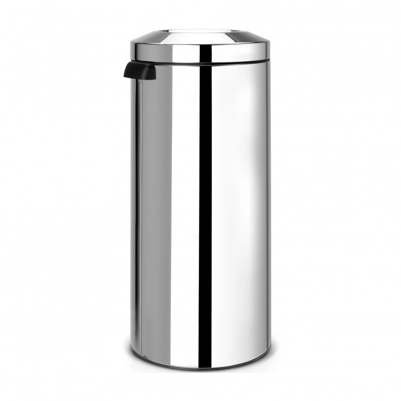 Κάδος Brabantia Flame Guard 647074, 30 l, Πυράντοχος, Μεταλλικός εσωτερικός κάδος, Inox, Inox