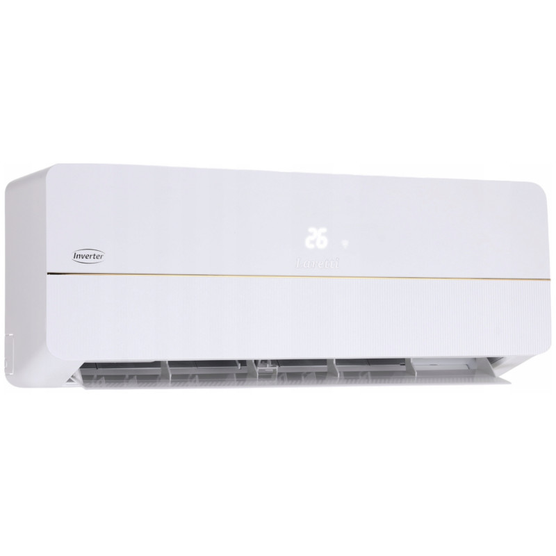 Κλιματιστικό με inverter Laretti LR-09WF Gold Line, 9000 BTU, 25 τ.μ., Αφύγρανση, Wi-Fi, R-32, Λευκό