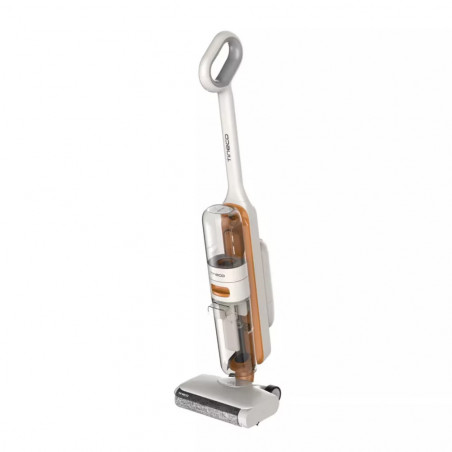 Κάθετη ηλεκτρική σκούπα Tineco iFloor Y2 Plus, 6500 Pa, Wi-Fi, 0,8 l βρώμικο/1 l καθαρό, LED, αυτοκαθαρισμός, 70m2, ενδείξεις, λευκό/πορτοκαλί
