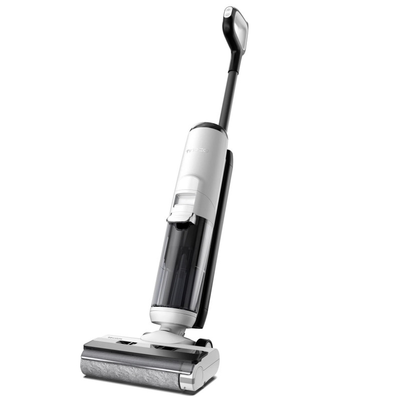 Tineco iFloor 5 Breeze όρθια ηλεκτρική σκούπα, 190W, 30 ml/min, 0,8 l βρώμικο/0,7 l καθαρό, Στέγνωμα με βούρτσα, Εύκολοι ελιγμοί, Λευκό/γκρι