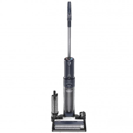 Κάθετη ηλεκτρική σκούπα Tineco Floor One S5 Combo Plus, 22W, 0.45 l βρώμικο/0.5 l καθαρό/0.16 l σκόνη, Wi-Fi, iLoop Smart Sensor, Αυτοκαθαρισμός, Αυτονομία 22 λεπτά, Μέχρι 90m2, Μαύρο