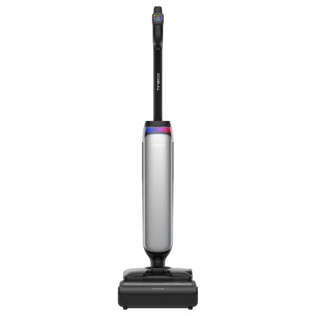 Tineco Floor One S9 Artist Premium όρθια ηλεκτρική σκούπα, 230W, 22000 Pa, Στεγνό/Υγρό, 0,75 l βρώμικο/1 l καθαρό, Αυτονομία 50 λεπτά, αισθητήρας iLoop, Γκρι