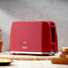 Oliver Voltz Τοστιέρα Daisy OV51440W, 700W, 2 φέτες, 6 επίπεδα, αφαιρούμενος δίσκος ψίχας, κόκκινο