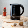 Ηλεκτρικός βραστήρας Oliver Voltz Daisy OV51230W, 2200W, 1.7 l, Αυτόματη απενεργοποίηση, Μαύρο