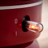 Ηλεκτρικός βραστήρας Oliver Voltz Daisy OV51230W, 2200W, 1.7 l, Αυτόματη απενεργοποίηση, Κόκκινο
