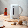 Ηλεκτρικός βραστήρας Oliver Voltz Daisy OV51230W, 2200W, 1.7 l, Αυτόματη απενεργοποίηση, Λευκό