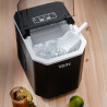 Παγομηχανή Oliver Voltz OV51447B, 120W, 12 kg/24 ώρες, 1,3 l, 9 κύβοι ανά κύκλο λειτουργίας, ένδειξη πάγου και νερού, Μαύρο
