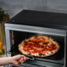 Φούρνος με κεραμική εστία Oliver Voltz OV51441E45, 4300 W, 45L, 90-230C, Ανεμιστήρας, Φωτισμός, Μαύρο